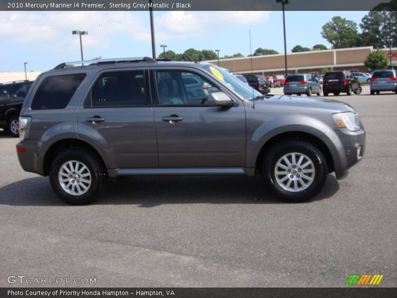 Sterling Grey Metallic / Black 2010 Mercury Mariner I4 Premier