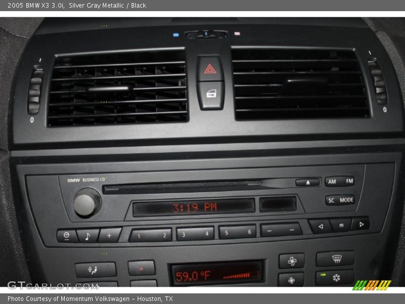 Silver Gray Metallic / Black 2005 BMW X3 3.0i