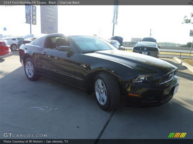 Black / Charcoal Black 2014 Ford Mustang V6 Coupe