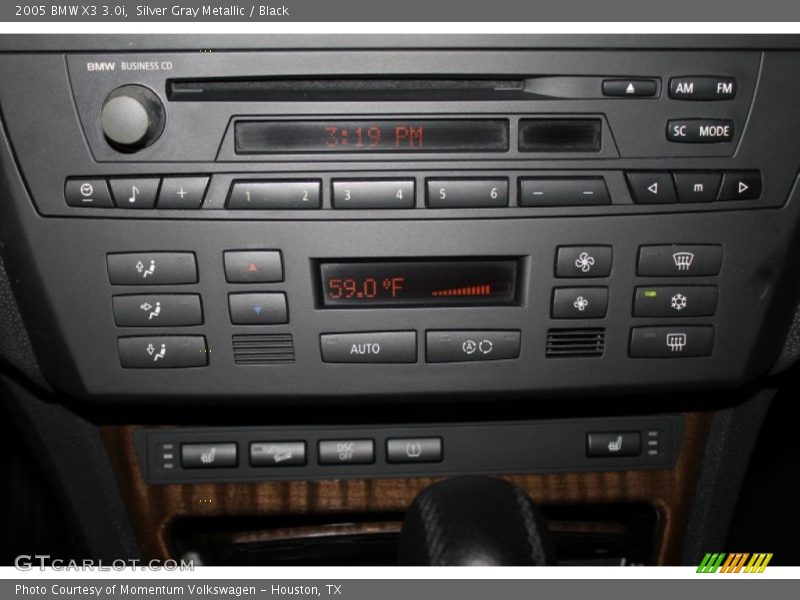 Silver Gray Metallic / Black 2005 BMW X3 3.0i