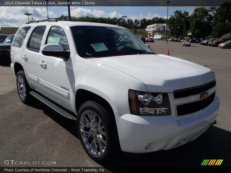 Summit White / Ebony 2014 Chevrolet Tahoe LT 4x4