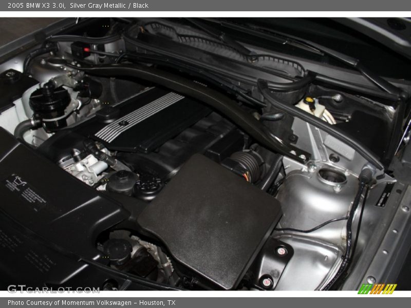 Silver Gray Metallic / Black 2005 BMW X3 3.0i