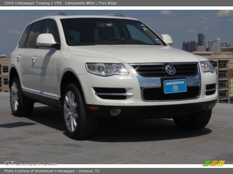 Campanella White / Pure Beige 2009 Volkswagen Touareg 2 VR6