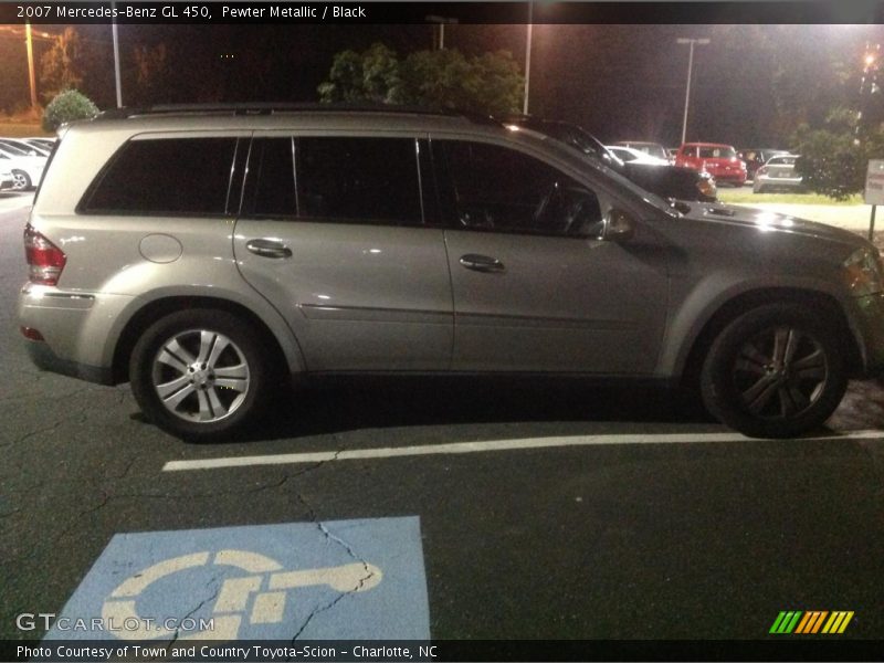 Pewter Metallic / Black 2007 Mercedes-Benz GL 450