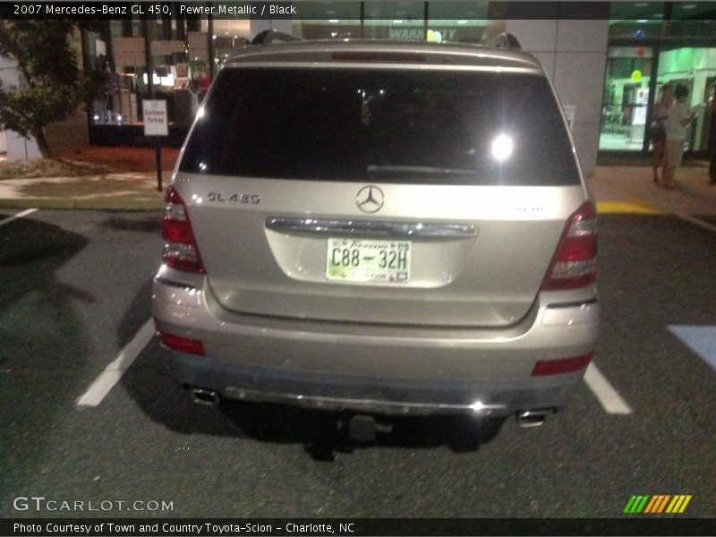 Pewter Metallic / Black 2007 Mercedes-Benz GL 450