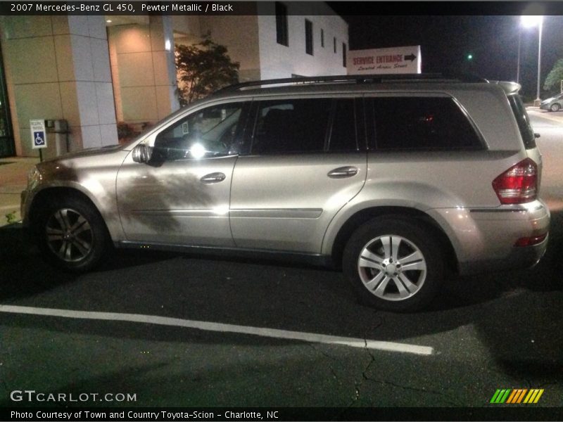 Pewter Metallic / Black 2007 Mercedes-Benz GL 450