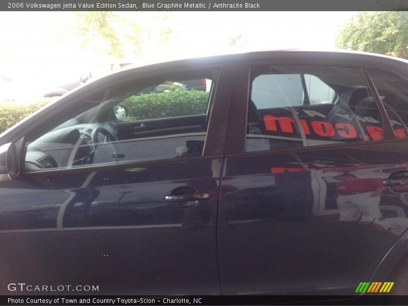 Blue Graphite Metallic / Anthracite Black 2006 Volkswagen Jetta Value Edition Sedan