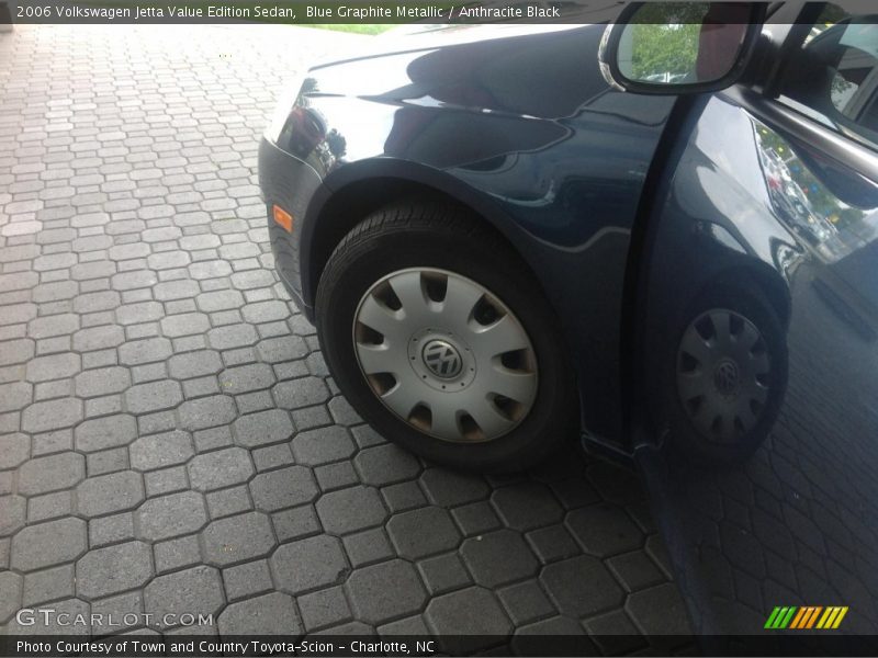 Blue Graphite Metallic / Anthracite Black 2006 Volkswagen Jetta Value Edition Sedan