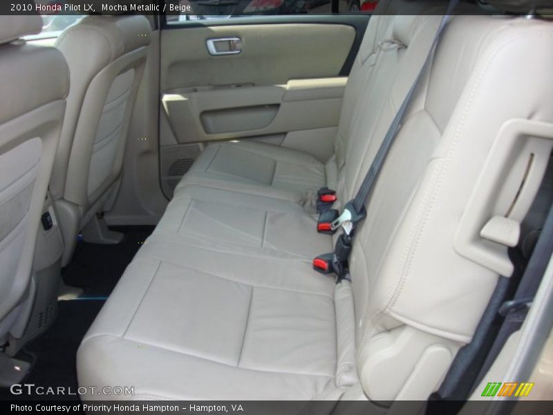 Mocha Metallic / Beige 2010 Honda Pilot LX