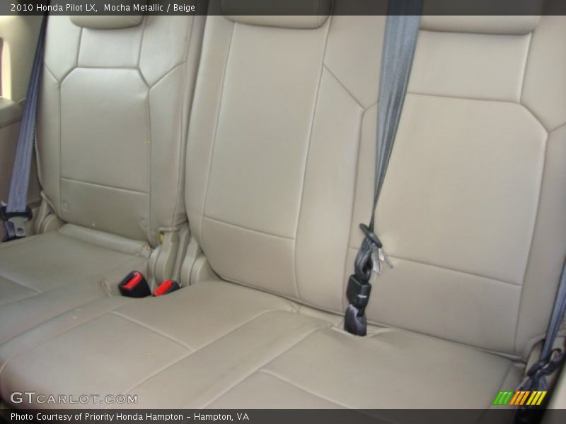 Mocha Metallic / Beige 2010 Honda Pilot LX