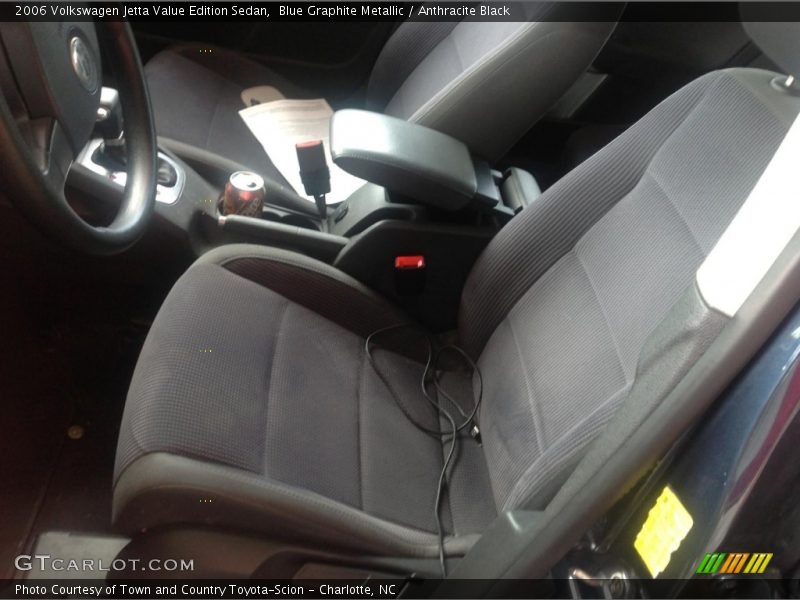 Blue Graphite Metallic / Anthracite Black 2006 Volkswagen Jetta Value Edition Sedan