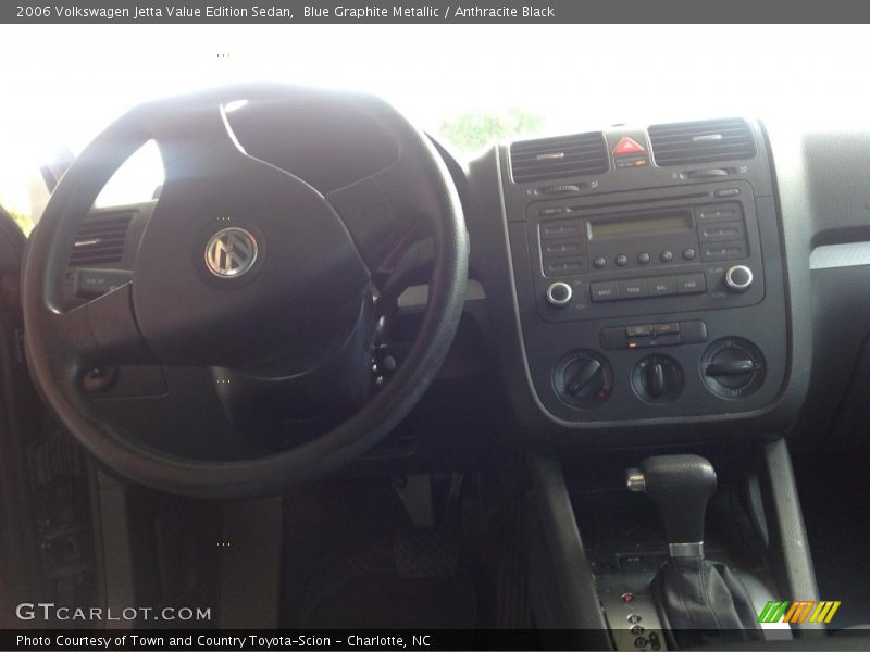 Blue Graphite Metallic / Anthracite Black 2006 Volkswagen Jetta Value Edition Sedan