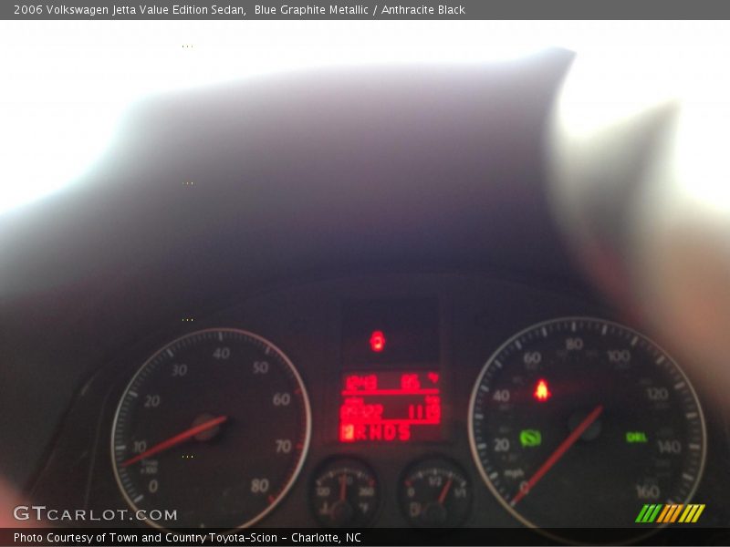 Blue Graphite Metallic / Anthracite Black 2006 Volkswagen Jetta Value Edition Sedan