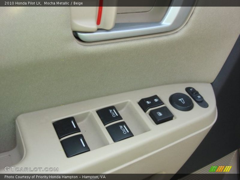 Mocha Metallic / Beige 2010 Honda Pilot LX