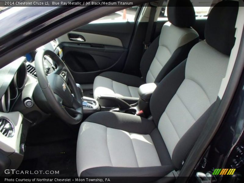 Blue Ray Metallic / Jet Black/Medium Titanium 2014 Chevrolet Cruze LS