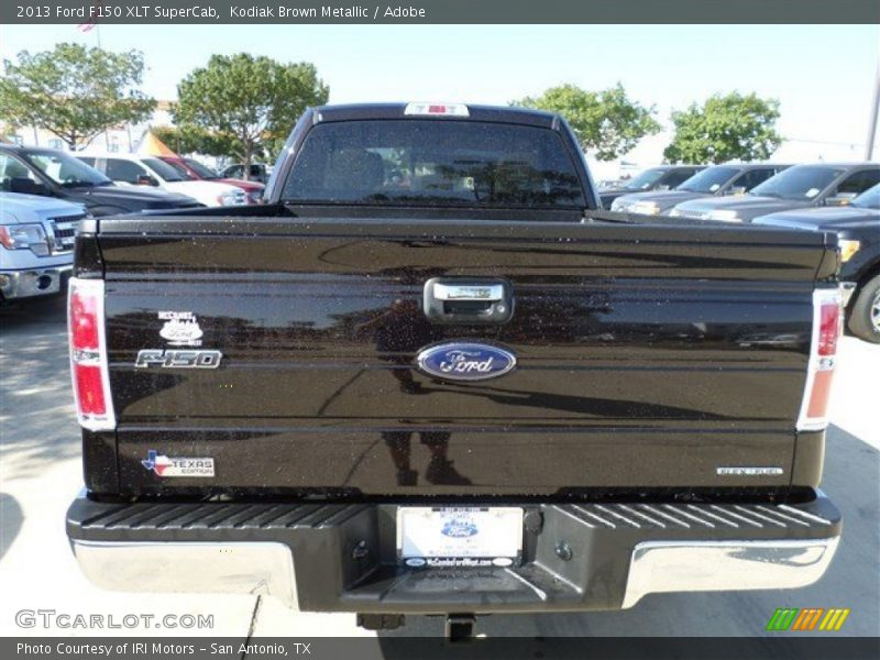 Kodiak Brown Metallic / Adobe 2013 Ford F150 XLT SuperCab