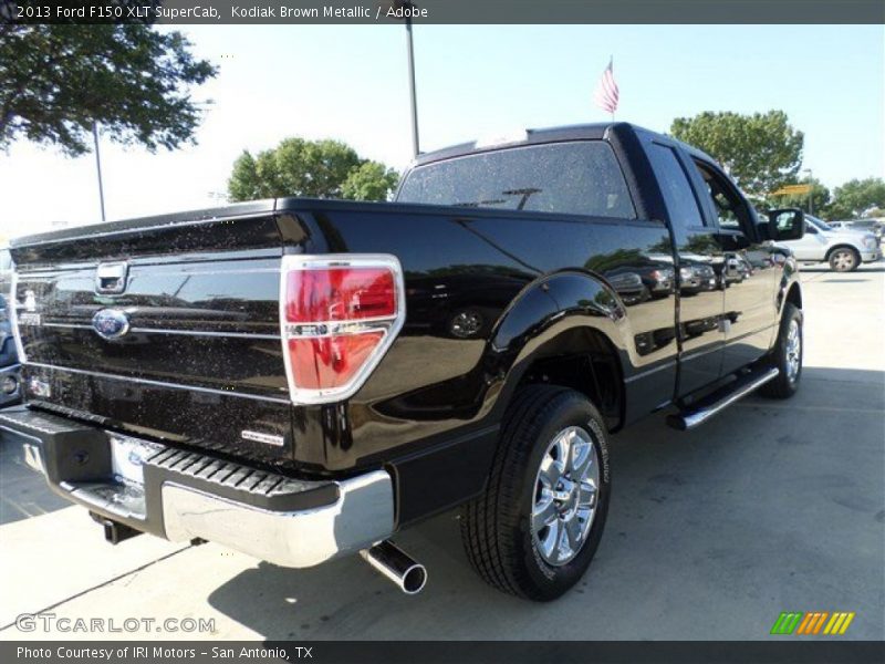 Kodiak Brown Metallic / Adobe 2013 Ford F150 XLT SuperCab