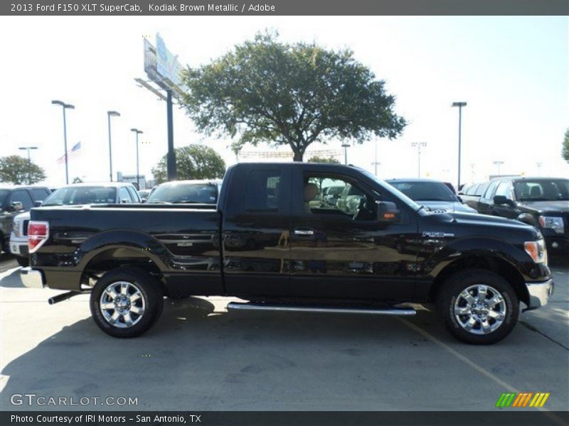 Kodiak Brown Metallic / Adobe 2013 Ford F150 XLT SuperCab