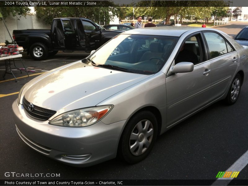 Lunar Mist Metallic / Stone 2004 Toyota Camry LE