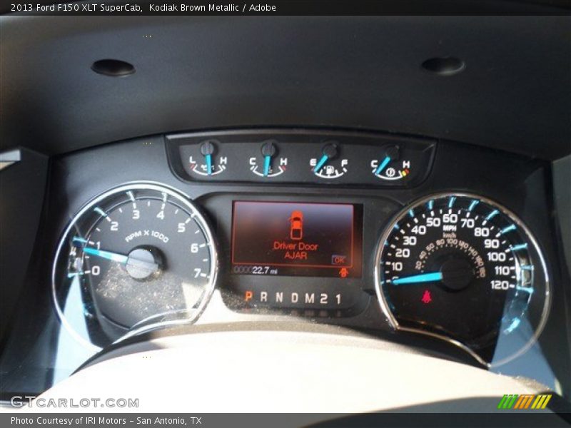 Kodiak Brown Metallic / Adobe 2013 Ford F150 XLT SuperCab