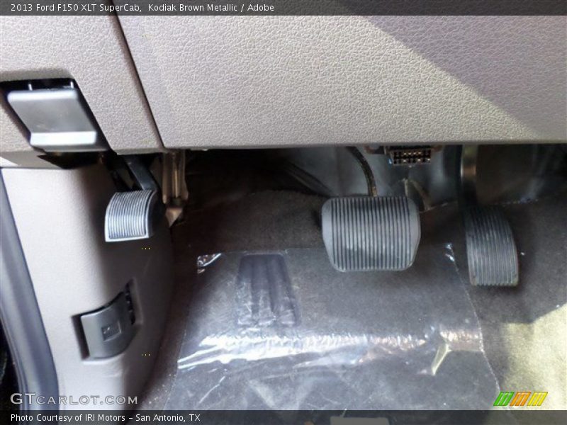 Kodiak Brown Metallic / Adobe 2013 Ford F150 XLT SuperCab