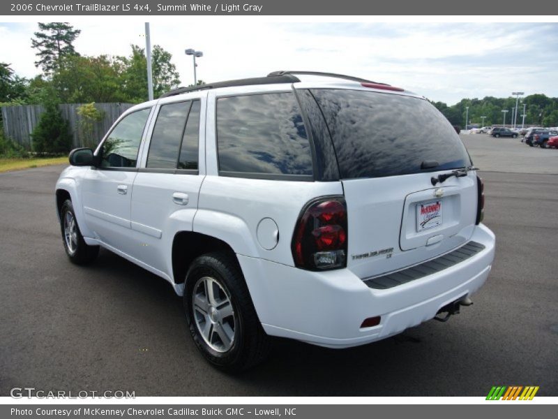 Summit White / Light Gray 2006 Chevrolet TrailBlazer LS 4x4