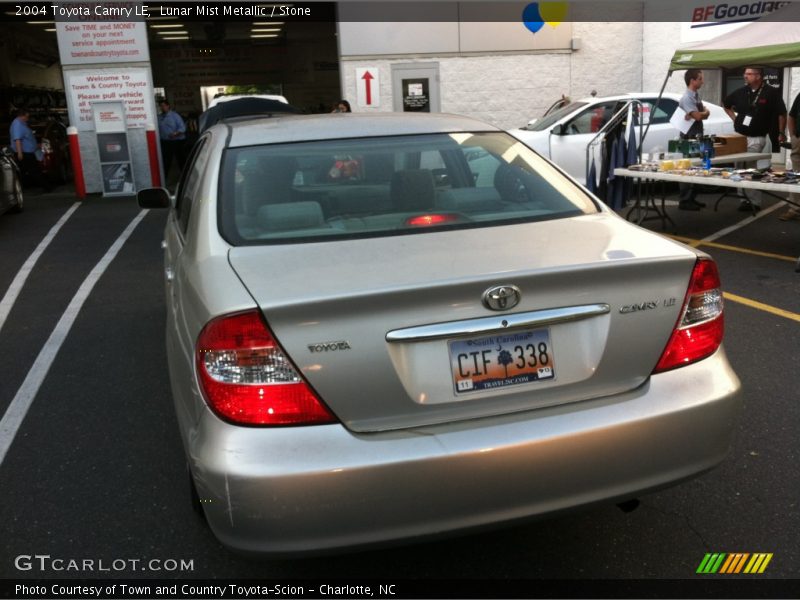 Lunar Mist Metallic / Stone 2004 Toyota Camry LE