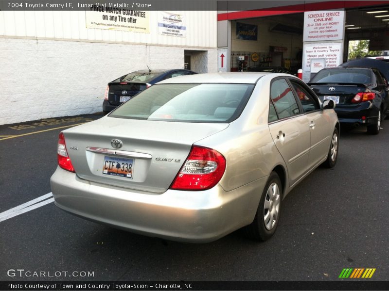 Lunar Mist Metallic / Stone 2004 Toyota Camry LE