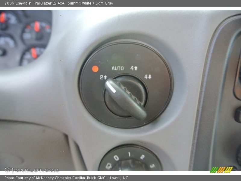 Summit White / Light Gray 2006 Chevrolet TrailBlazer LS 4x4