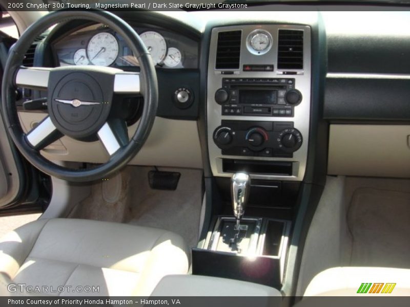 Magnesium Pearl / Dark Slate Gray/Light Graystone 2005 Chrysler 300 Touring