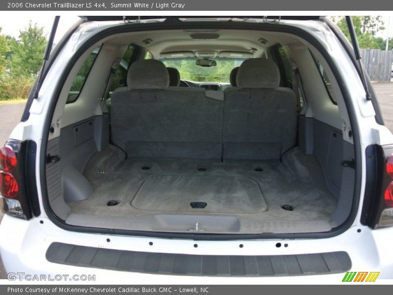 Summit White / Light Gray 2006 Chevrolet TrailBlazer LS 4x4