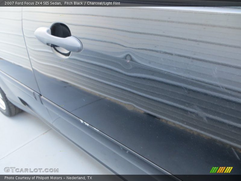 Pitch Black / Charcoal/Light Flint 2007 Ford Focus ZX4 SES Sedan