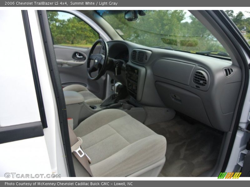 Summit White / Light Gray 2006 Chevrolet TrailBlazer LS 4x4