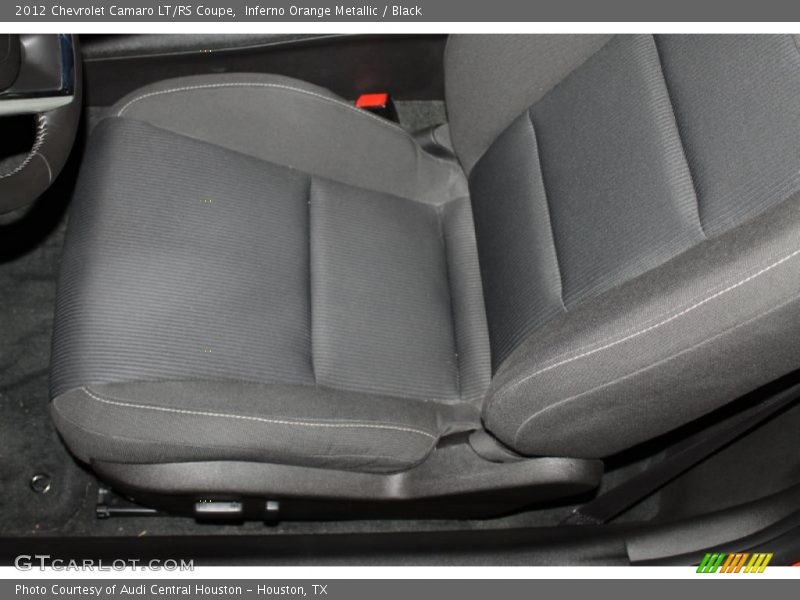 Inferno Orange Metallic / Black 2012 Chevrolet Camaro LT/RS Coupe