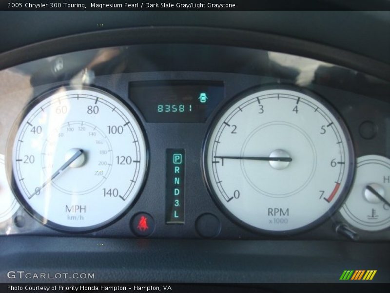 Magnesium Pearl / Dark Slate Gray/Light Graystone 2005 Chrysler 300 Touring