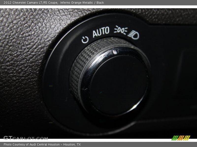 Inferno Orange Metallic / Black 2012 Chevrolet Camaro LT/RS Coupe