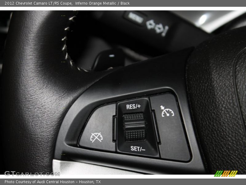 Inferno Orange Metallic / Black 2012 Chevrolet Camaro LT/RS Coupe