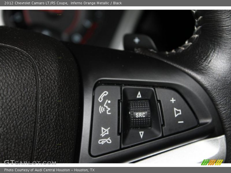 Inferno Orange Metallic / Black 2012 Chevrolet Camaro LT/RS Coupe