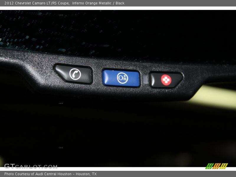 Inferno Orange Metallic / Black 2012 Chevrolet Camaro LT/RS Coupe