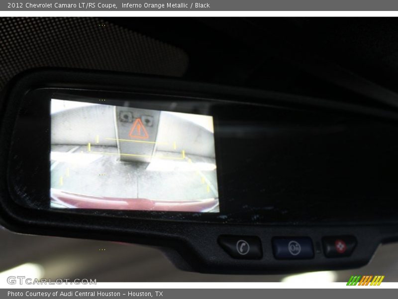 Inferno Orange Metallic / Black 2012 Chevrolet Camaro LT/RS Coupe
