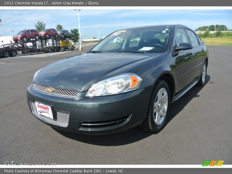 Ashen Gray Metallic / Ebony 2012 Chevrolet Impala LT