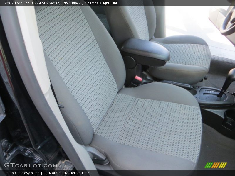 Pitch Black / Charcoal/Light Flint 2007 Ford Focus ZX4 SES Sedan