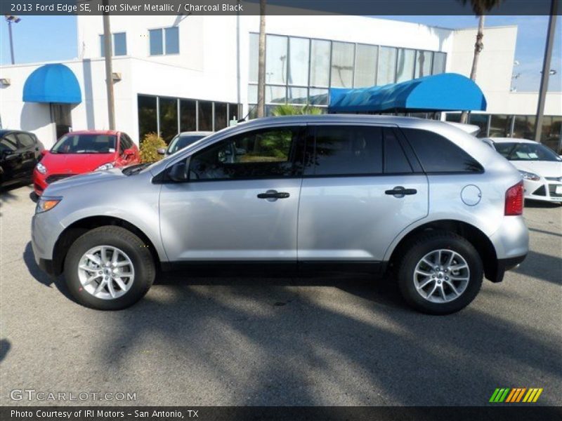 Ingot Silver Metallic / Charcoal Black 2013 Ford Edge SE