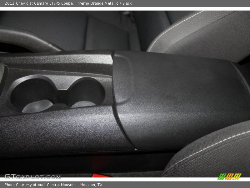 Inferno Orange Metallic / Black 2012 Chevrolet Camaro LT/RS Coupe