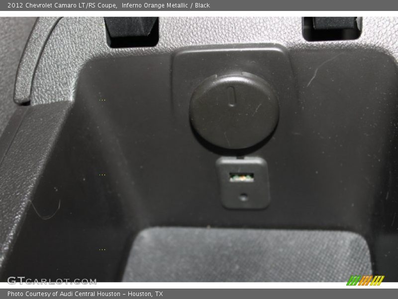Inferno Orange Metallic / Black 2012 Chevrolet Camaro LT/RS Coupe