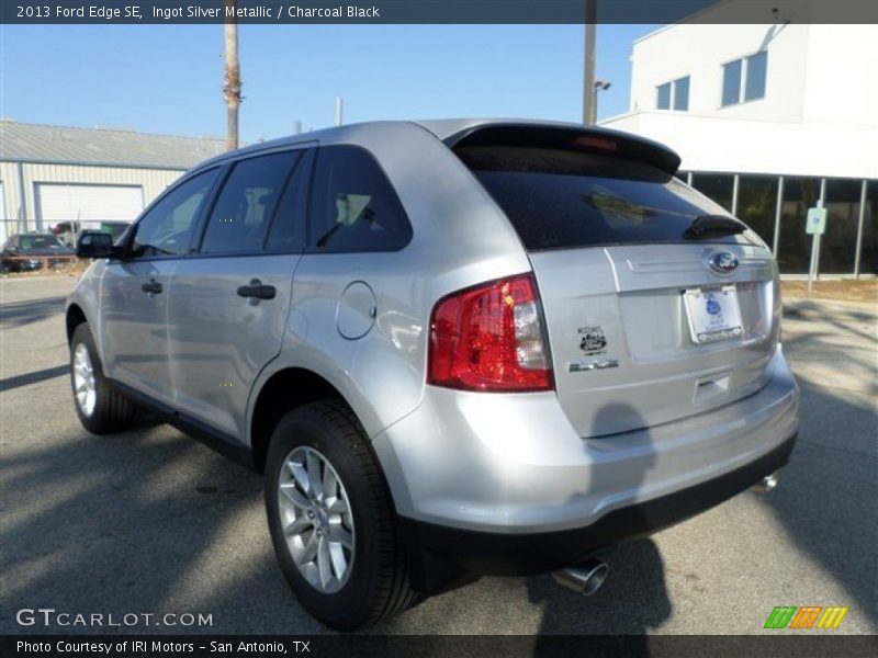 Ingot Silver Metallic / Charcoal Black 2013 Ford Edge SE
