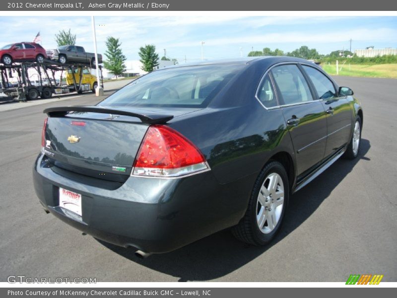 Ashen Gray Metallic / Ebony 2012 Chevrolet Impala LT