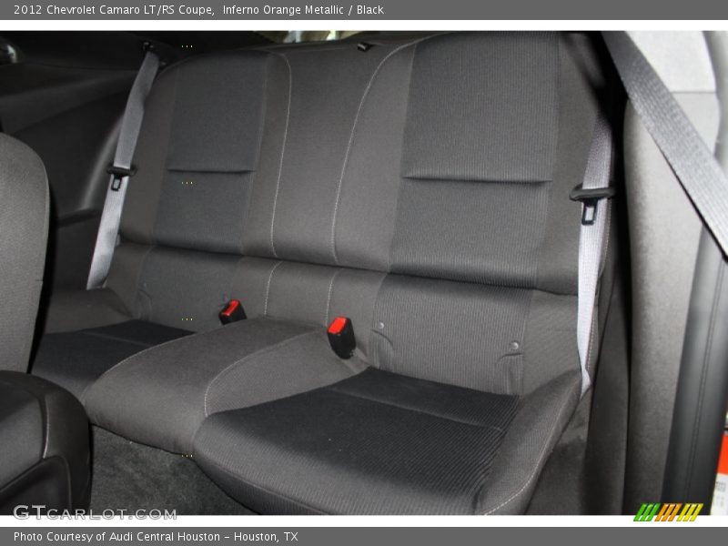 Inferno Orange Metallic / Black 2012 Chevrolet Camaro LT/RS Coupe