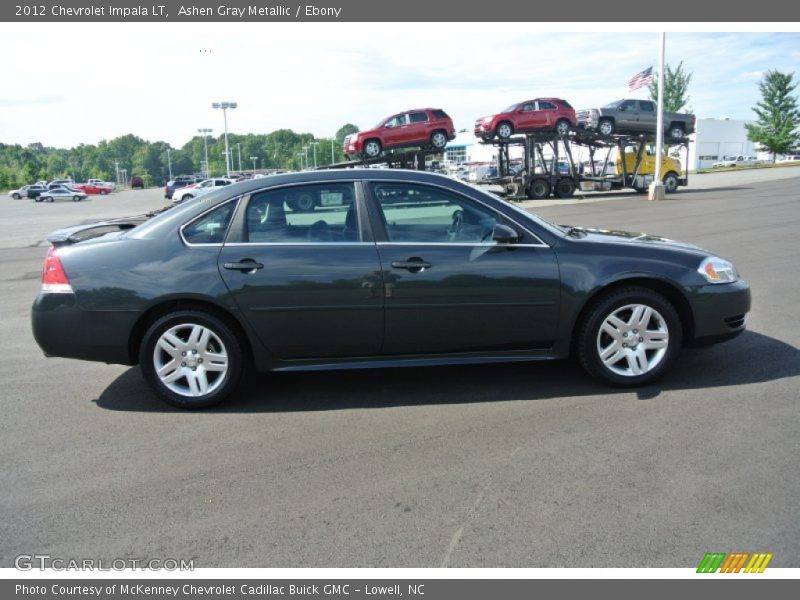 Ashen Gray Metallic / Ebony 2012 Chevrolet Impala LT