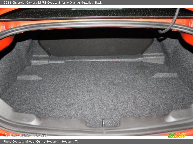 Inferno Orange Metallic / Black 2012 Chevrolet Camaro LT/RS Coupe